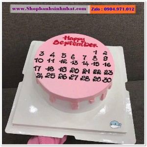 Bánh Sinh Nhật Cuốn Lịch - CL29